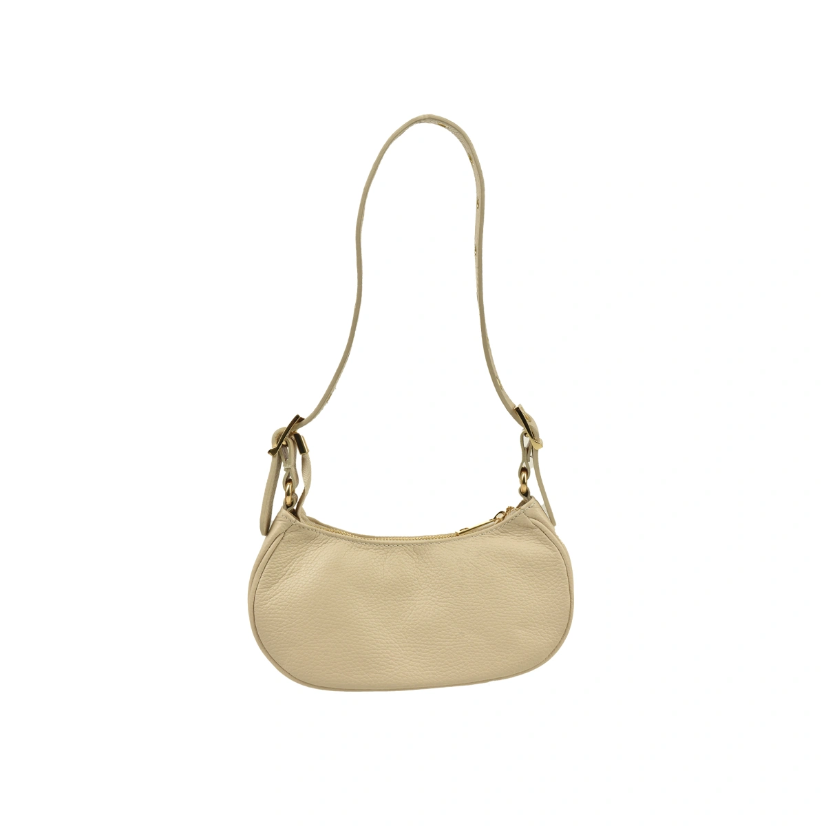 Geanta de umar din piele naturala Antonia Moretti AM1558, Bej, #3, Bagsy