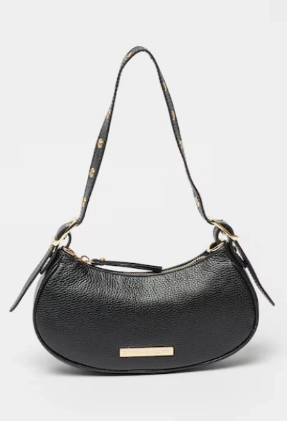 Geanta de umar din piele naturala Chiara Canotti CC1600, Negru, #1, Bagsy