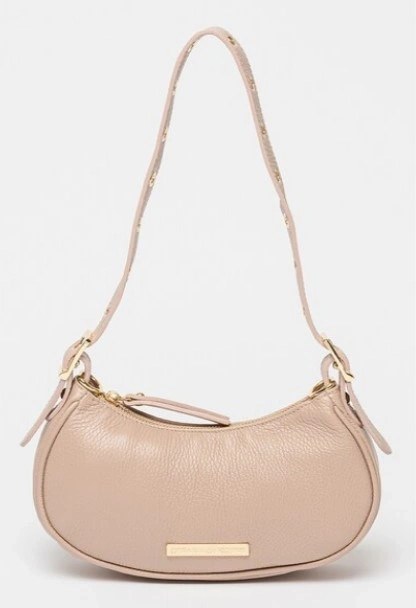 Geanta de umar din piele naturala Chiara Canotti CC1600, Roz prafuit, #1, Bagsy