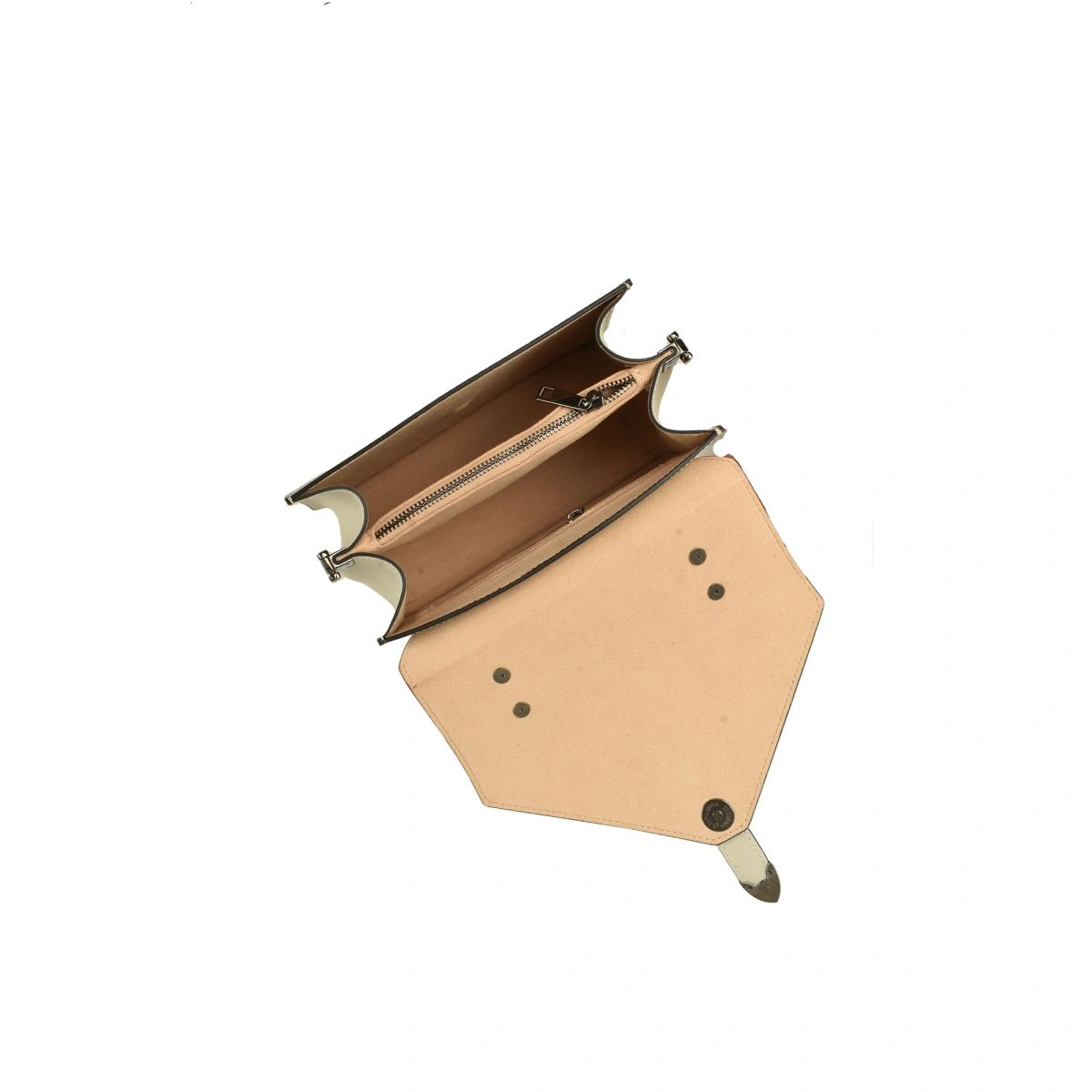 Geanta de umar din piele naturala Antonia Moretti AM1564, Bej, #4, Bagsy