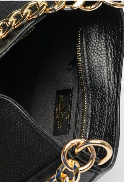 Geanta de umar din piele naturala Chiara Canotti CC1601, Negru, #4, Bagsy