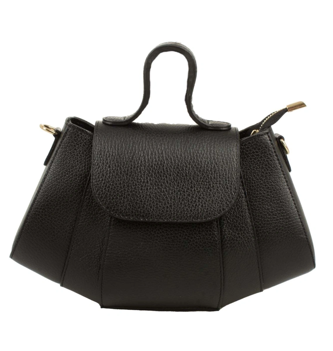 Geanta de mana din piele naturala Chiara Canotti CC1603, Negru, #1, Bagsy