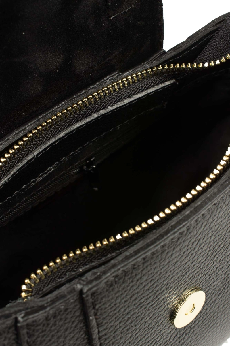 Geanta de mana din piele naturala Chiara Canotti CC1603, Negru, #3, Bagsy