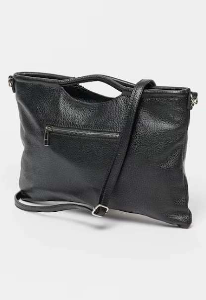 Geanta de mana din piele naturala Chiara Canotti CC1605, Negru, Nr. 2, Bagsy