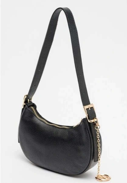 Geanta de umar din piele naturala Chiara Canotti CC1608, Negru, #2, Bagsy