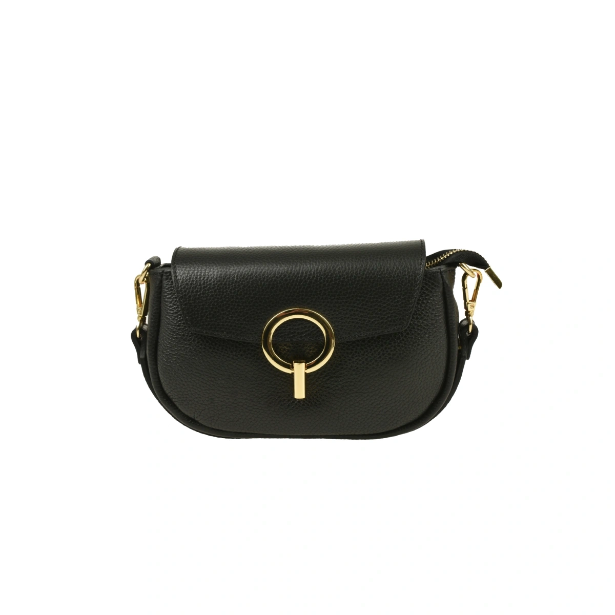 Geanta de umar din piele naturala Chiara Canotti CC1609, Negru, #1, Bagsy