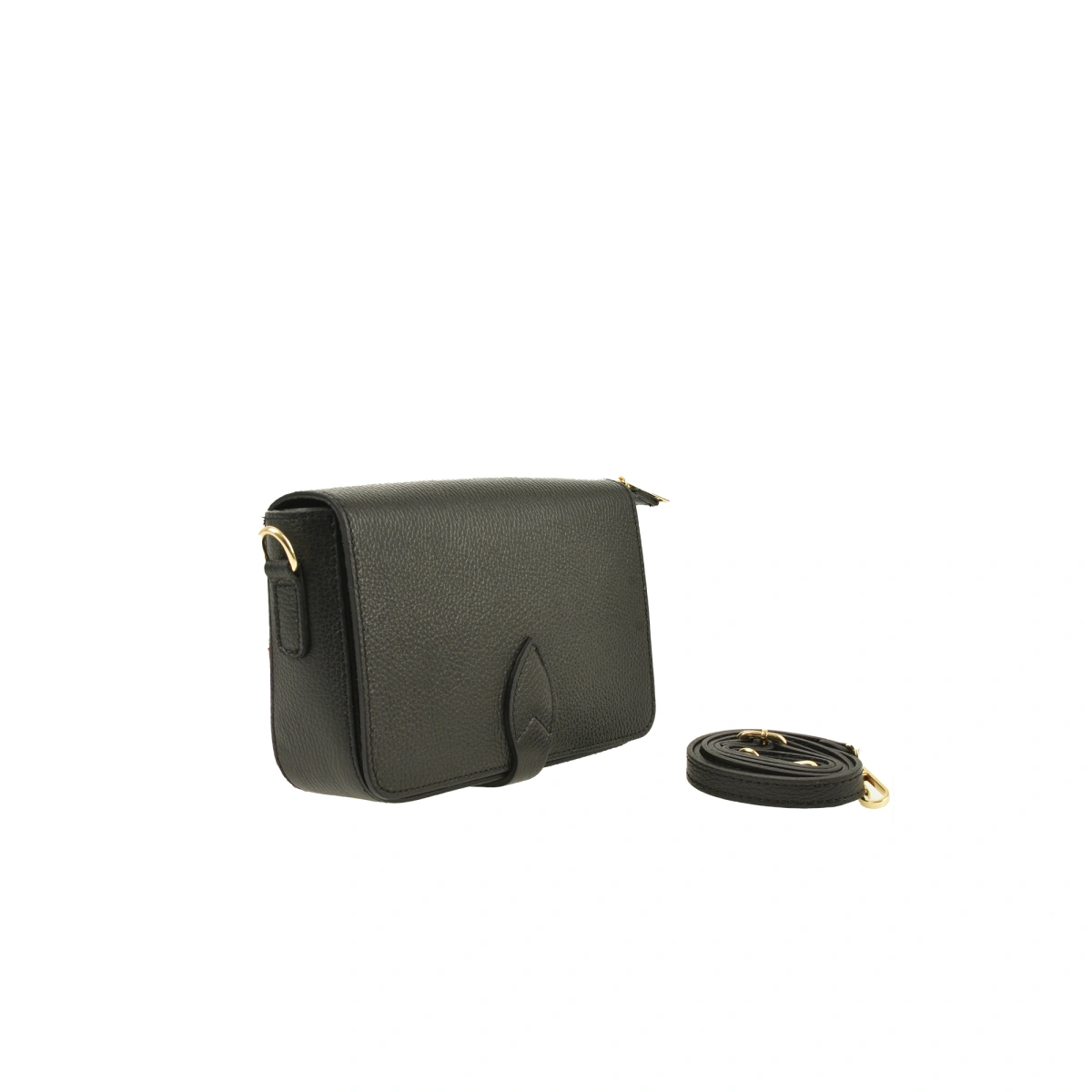 Geanta de umar din piele naturala Chiara Canotti CC1610, Negru, #2, Bagsy