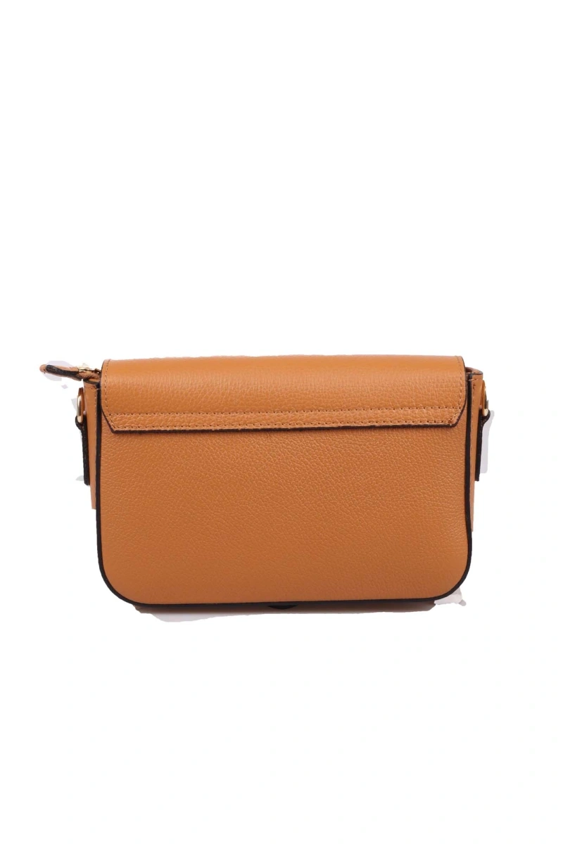 Geanta de umar din piele naturala Chiara Canotti CC1610, Cognac, #4, Bagsy