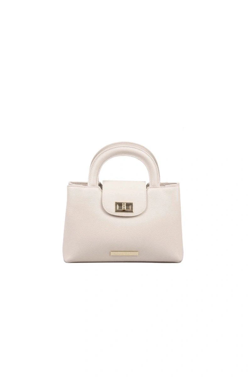 Geanta de umar din piele naturala Chiara Canotti CC1612, Bej, #1, Bagsy