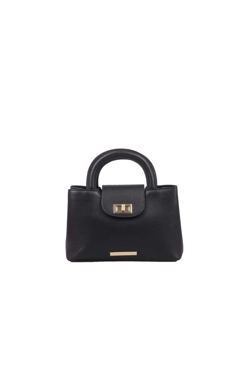 Geanta de umar din piele naturala Chiara Canotti CC1612, Negru, #1, Bagsy