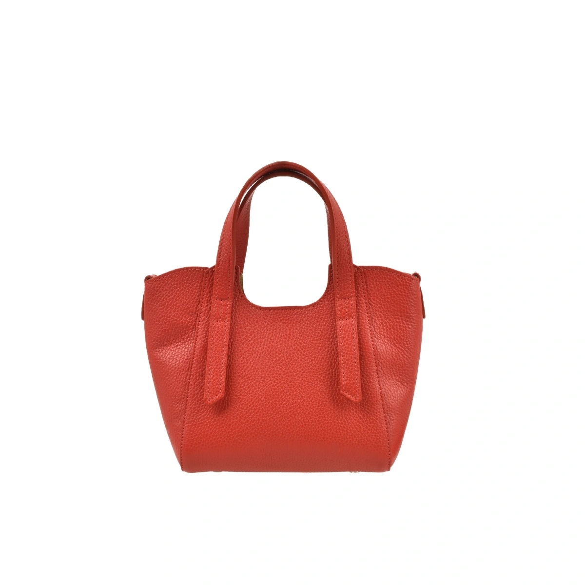 Geanta de umar din piele naturala Chiara Canotti CC1616, Rosu, #3, Bagsy