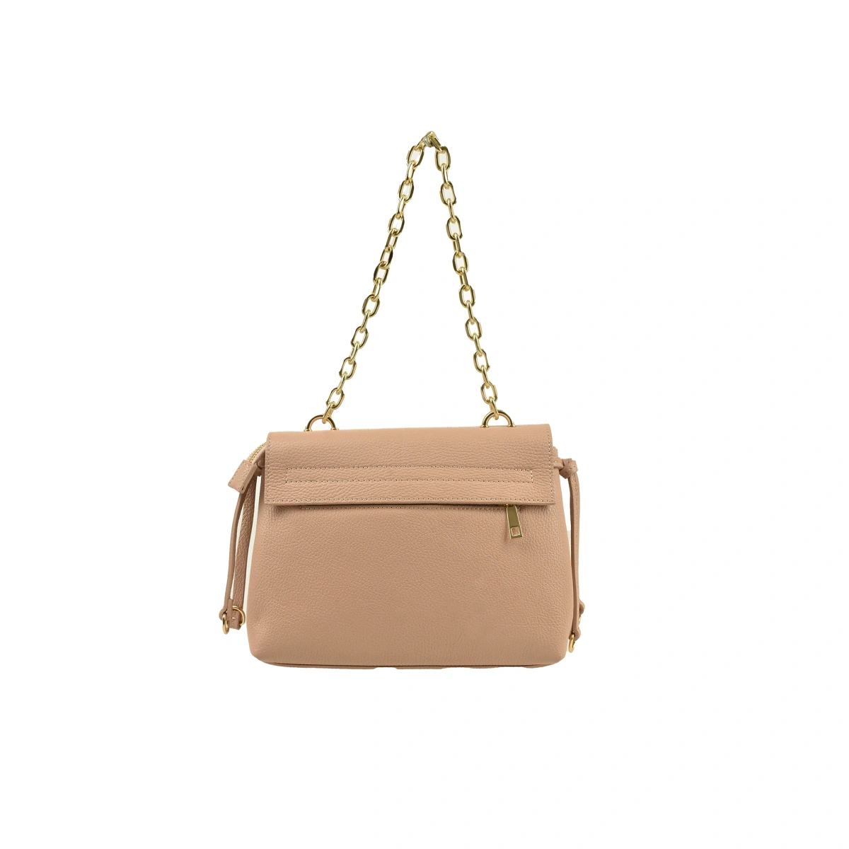 Geanta de umar din piele naturala Antonia Moretti AM1569, Roz prafuit, #3, Bagsy