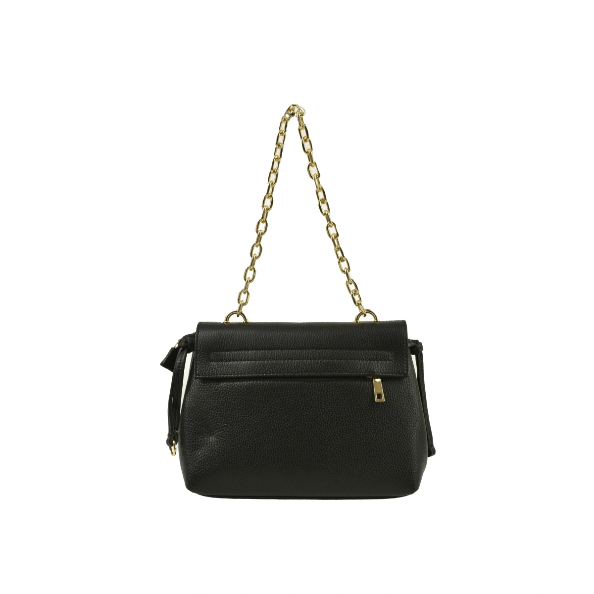 Geanta de umar din piele naturala Antonia Moretti AM1569, Negru, #2, Bagsy