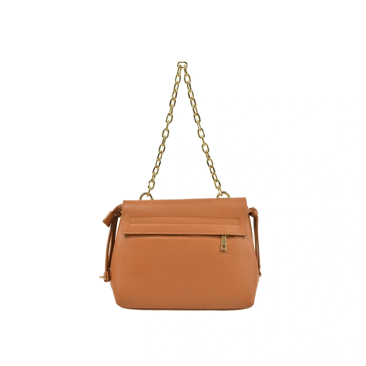 Geanta de umar din piele naturala Antonia Moretti AM1569, Cognac, #3, Bagsy