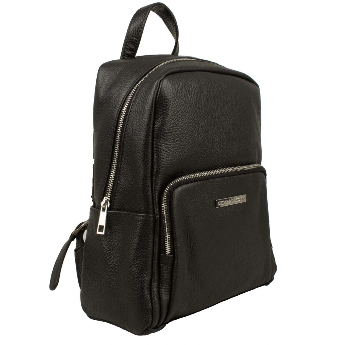 Rucsac dama din piele naturala Chiara Canotti CC1619, Negru, #2, Bagsy