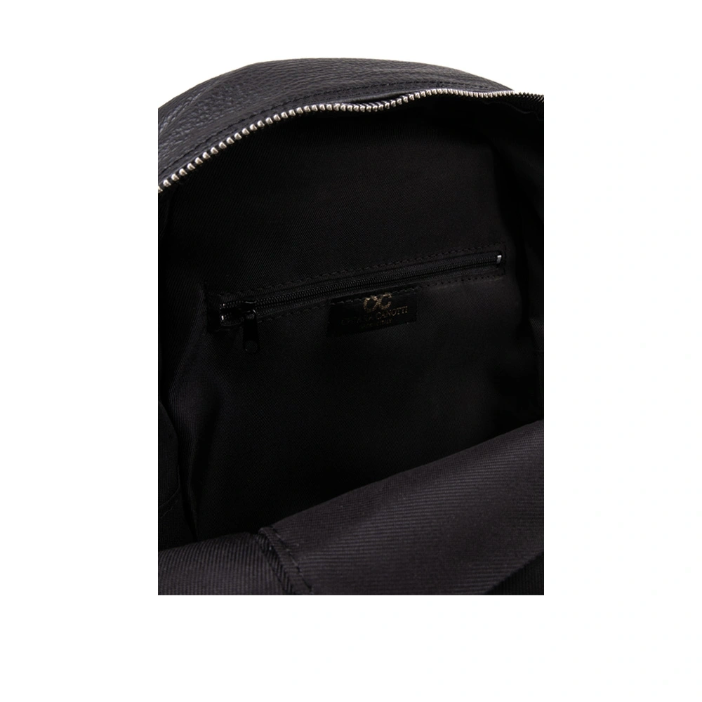 Rucsac dama din piele naturala Chiara Canotti CC1620, Negru, #4, Bagsy