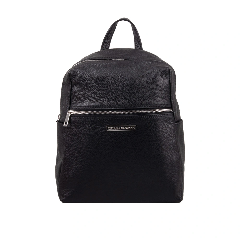 Rucsac dama din piele naturala Chiara Canotti CC1620, Negru, #1, Bagsy
