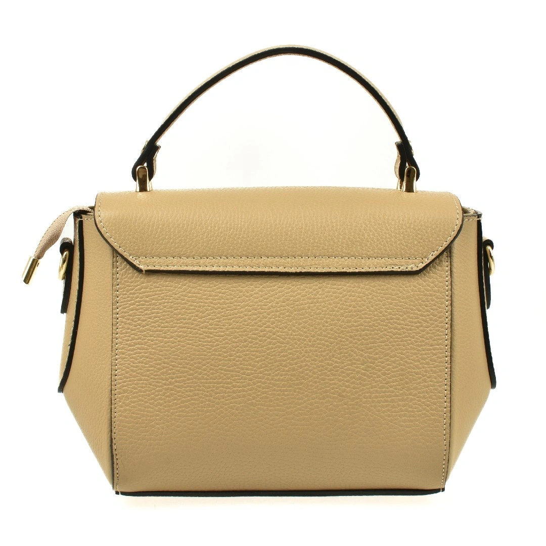 Geanta de mana din piele naturala Chiara Canotti CC1621, Grej, #3, Bagsy