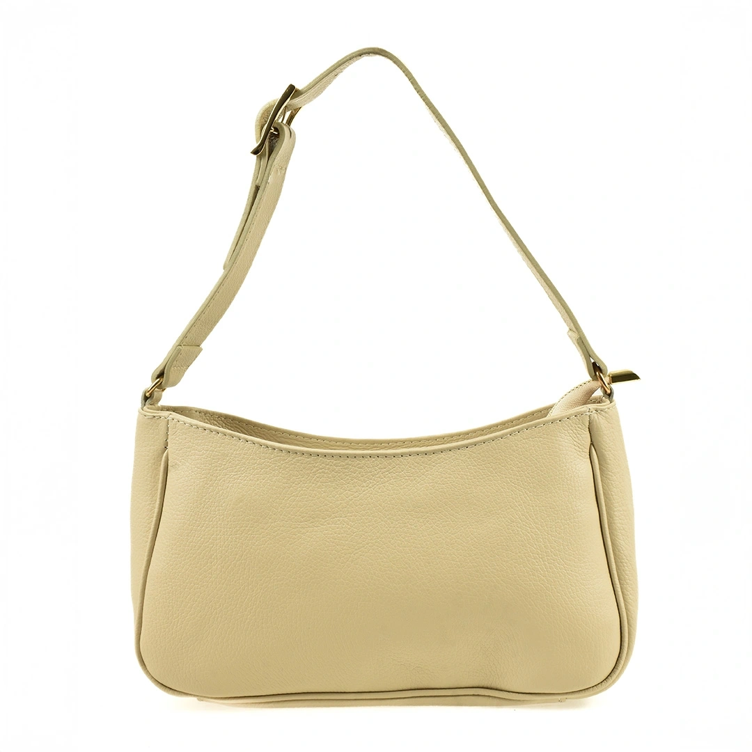 Geanta de umar din piele naturala Chiara Canotti CC1624, Bej, #1, Bagsy