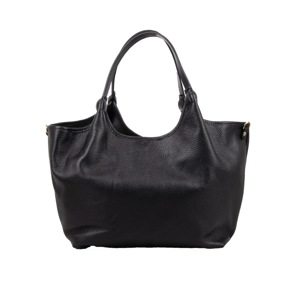 Geanta de umar din piele naturala Chiara Canotti CC1627, Negru, #2, Bagsy