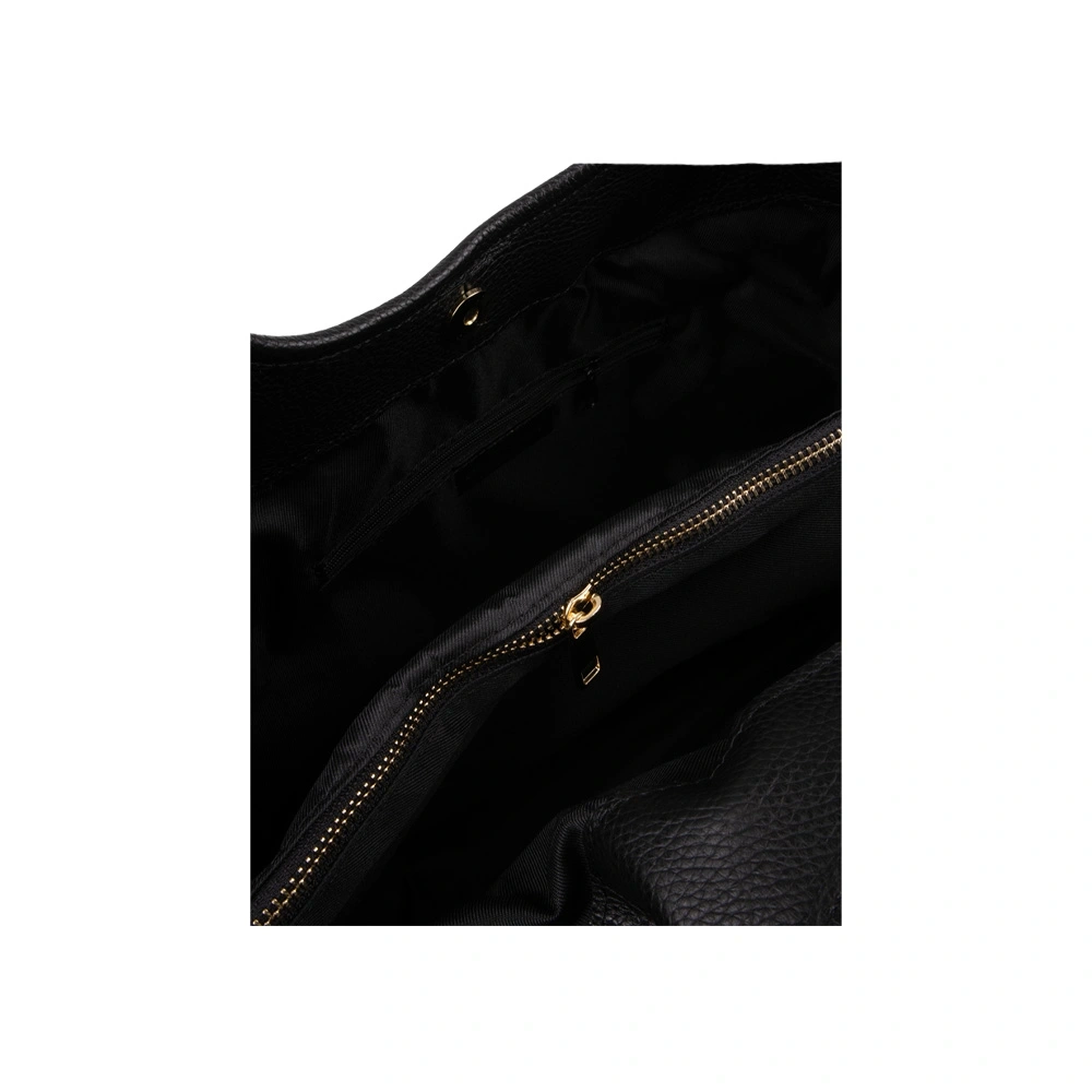 Geanta de umar din piele naturala Chiara Canotti CC1627, Negru, #4, Bagsy