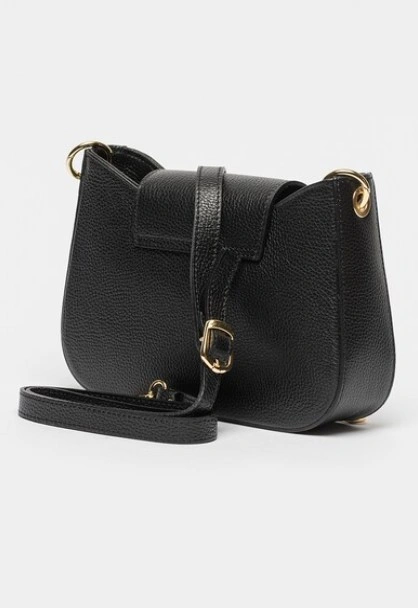 Geanta de umar din piele naturala Chiara Canotti CC1631, Negru, #2, Bagsy