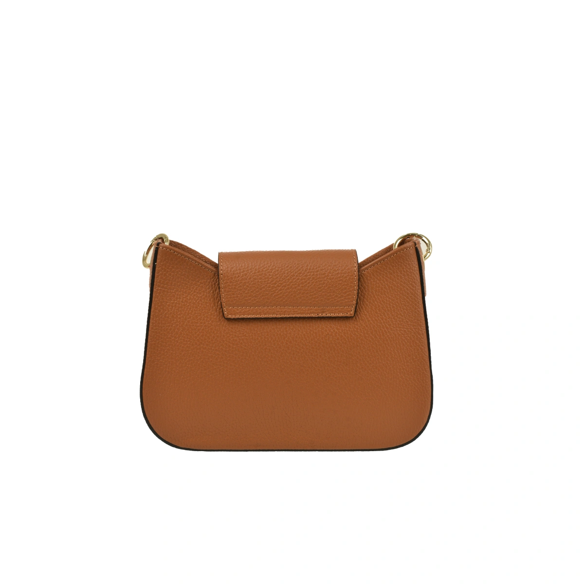 Geanta de umar din piele naturala Chiara Canotti CC1631, Cognac, #2, Bagsy