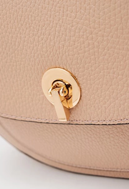 Geanta de umar din piele naturala Chiara Canotti CC1632, Roz prafuit, #3, Bagsy