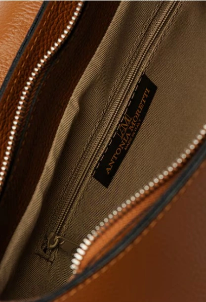 Geanta de umar Antonia Moretti AM1574, Cognac, #4, Bagsy