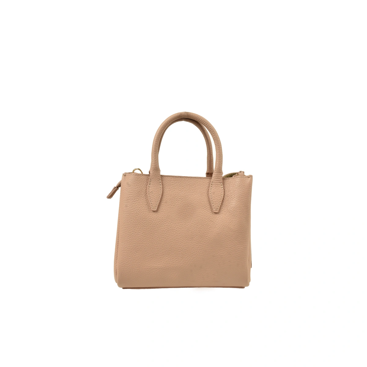 Geanta de mana din piele naturala Chiara Canotti CC1636, Roz prafuit, #3, Bagsy