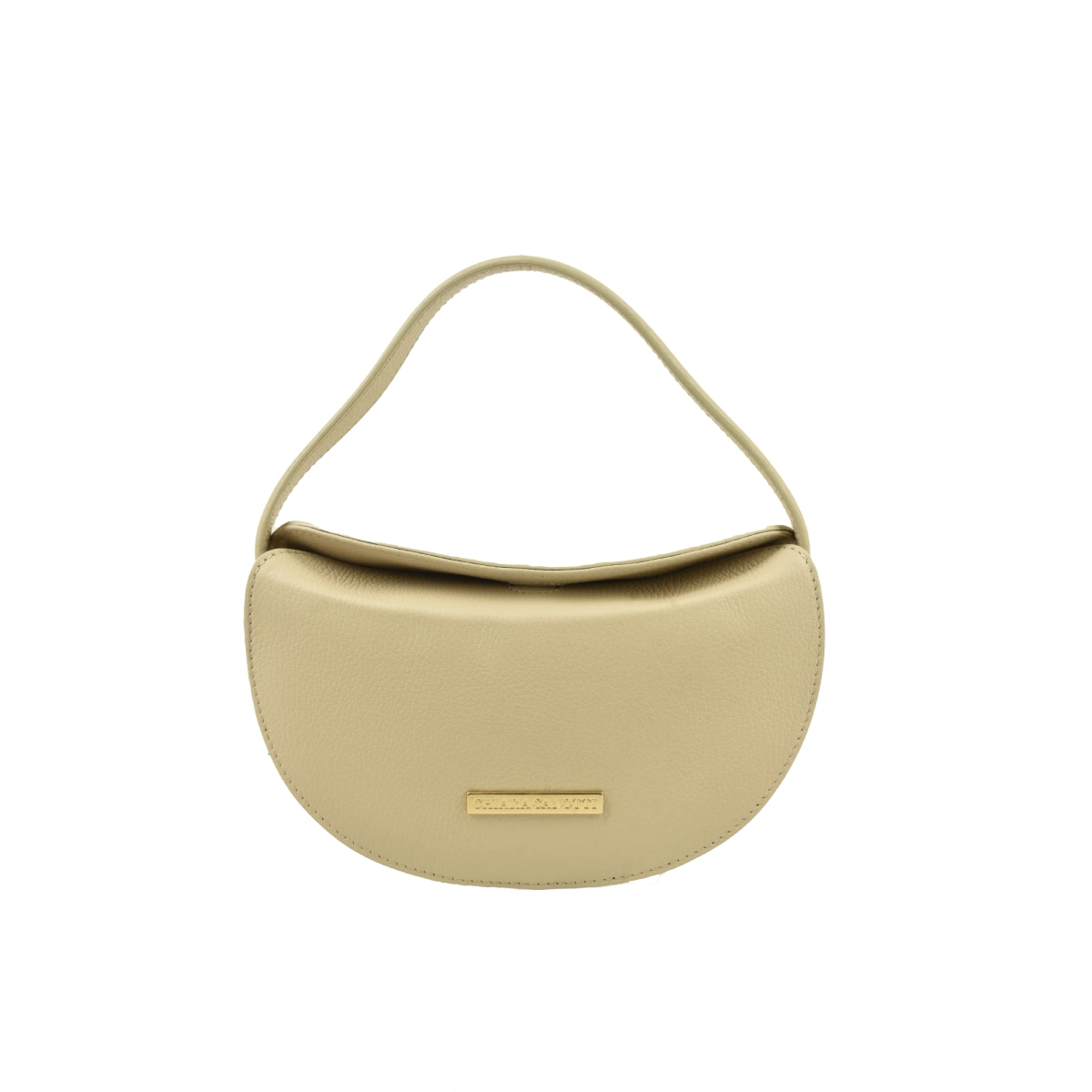 Geanta de umar din piele naturala Chiara Canotti CC1637, Bej, #1, Bagsy