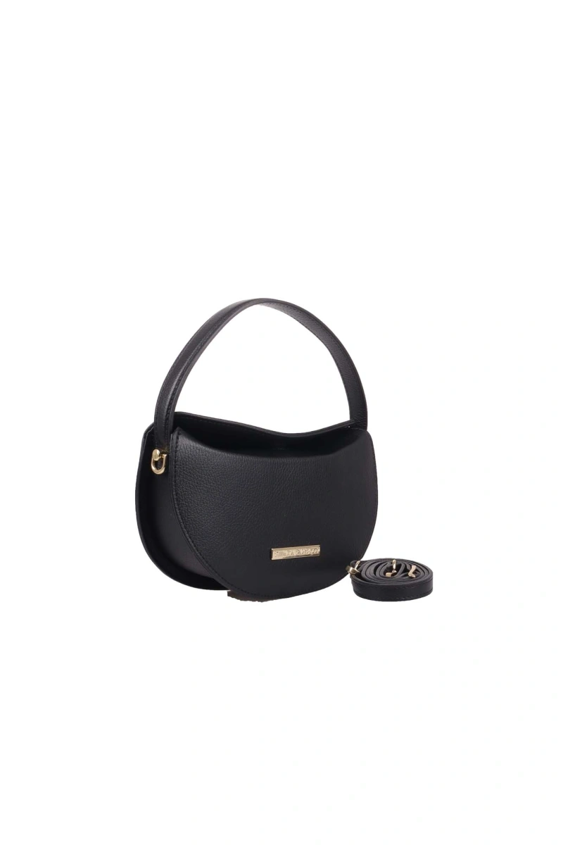 Geanta de umar din piele naturala Chiara Canotti CC1637, Negru, #2, Bagsy