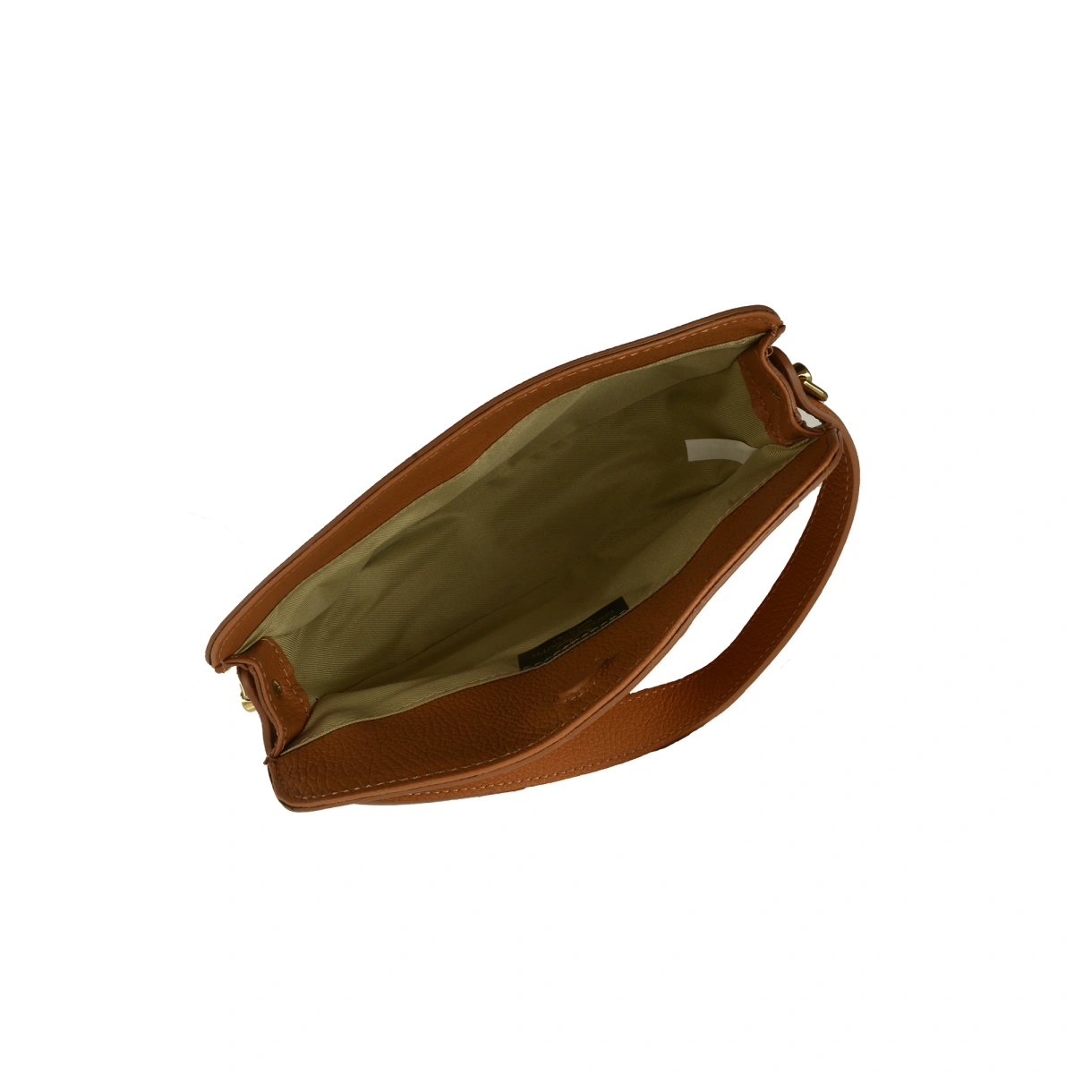 Geanta de umar din piele naturala Chiara Canotti CC1637, Cognac, #3, Bagsy