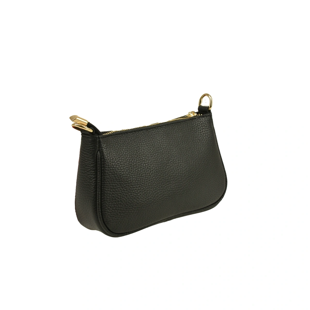 Geanta de umar din piele naturala Chiara Canotti CC1640, Negru, Nr. 2, Bagsy