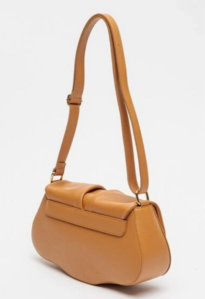 Geanta de umar din piele naturala Antonia Moretti AM1578, Cognac, #2, Bagsy