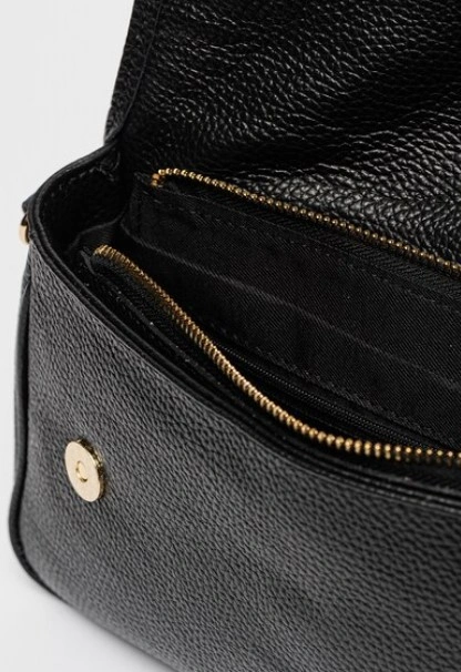 Geanta de umar din piele naturala Chiara Canotti CC1643, Negru, #4, Bagsy