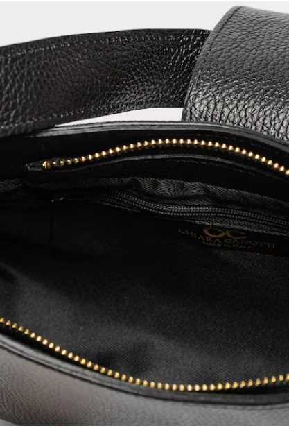 Geanta de umar din piele naturala Chiara Canotti CC1644, Negru, #4, Bagsy