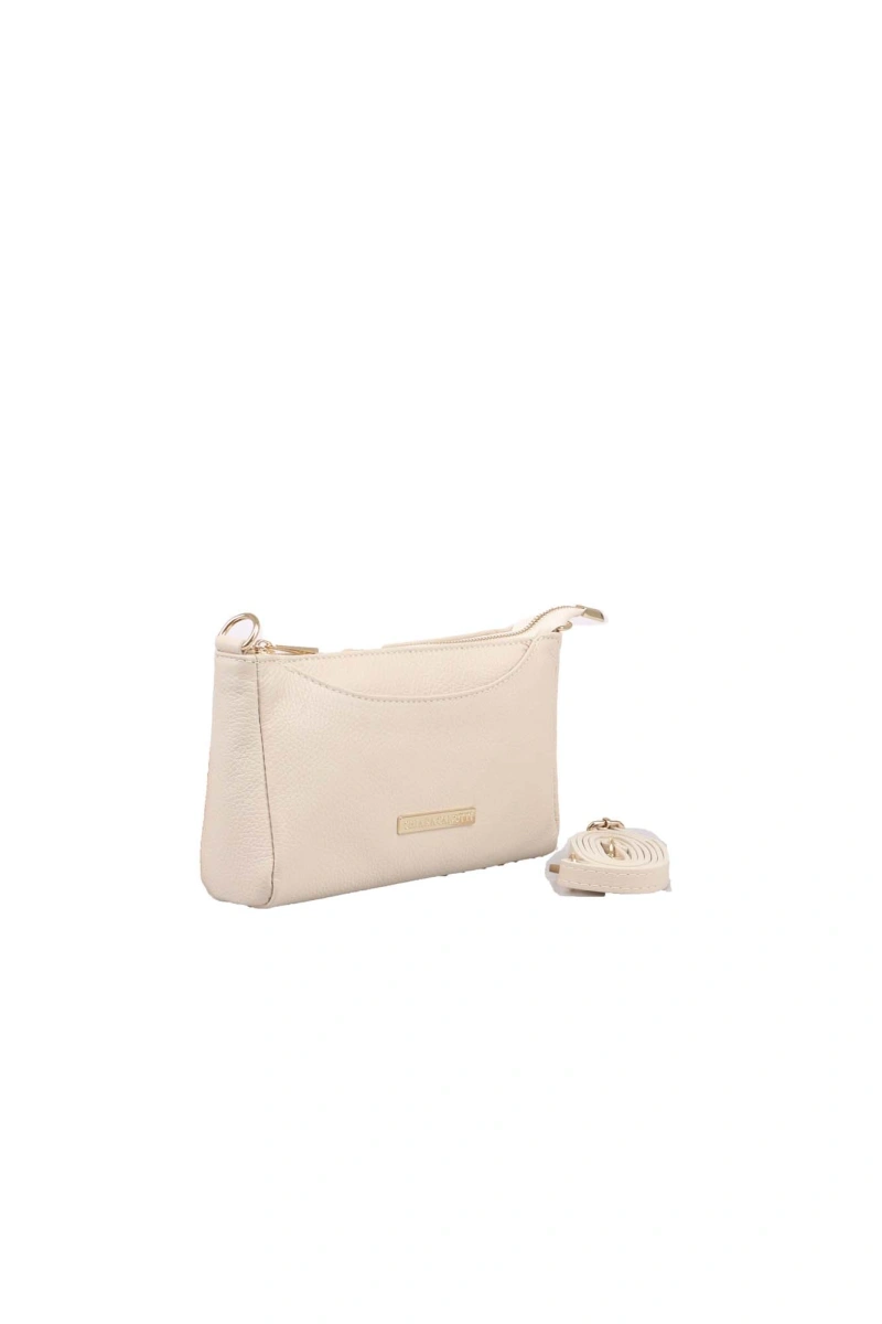 Geanta de umar din piele naturala Chiara Canotti CC1645, Bej, #2, Bagsy