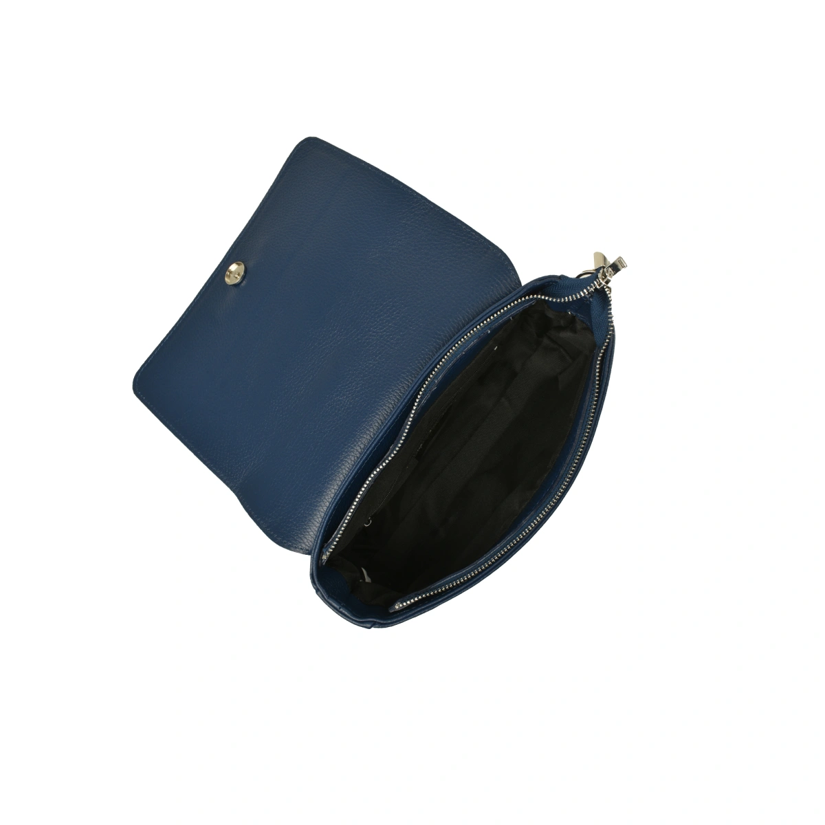 Geanta de umar din piele naturala Chiara Canotti CC1647, Albastru, #4, Bagsy