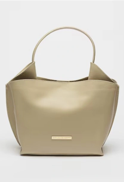 Geanta de mana din piele naturala Chiara Canotti CC1648, Bej, #1, Bagsy