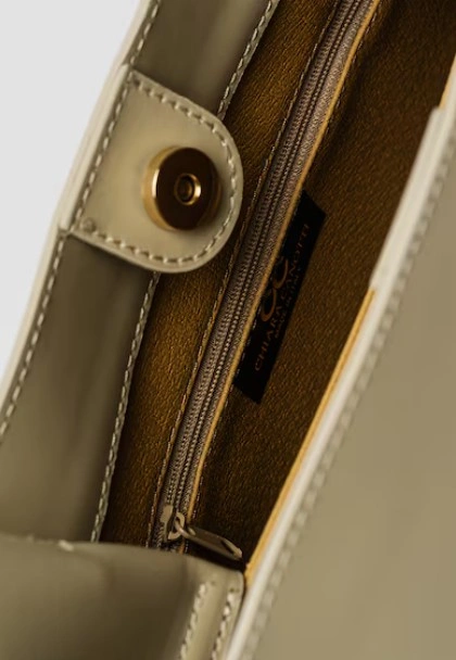 Geanta de mana din piele naturala Chiara Canotti CC1648, Bej, #3, Bagsy