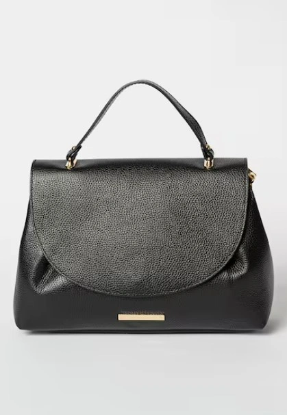 Geanta de mana din piele naturala Chiara Canotti CC1649, Negru, #1, Bagsy