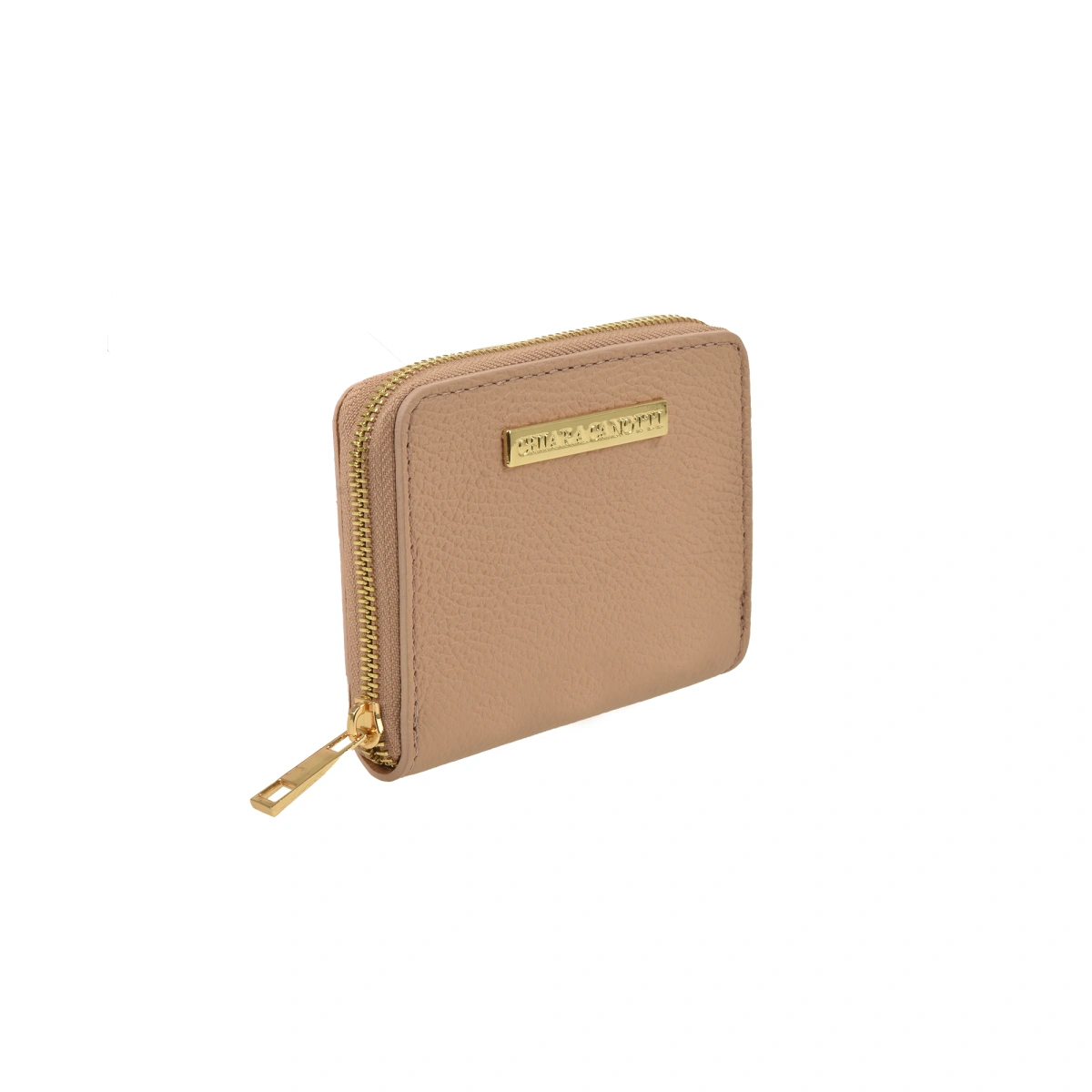 Portofel dama din piele naturala Chiara Canotti CC1657, Roz prafuit, Nr. 2, Bagsy