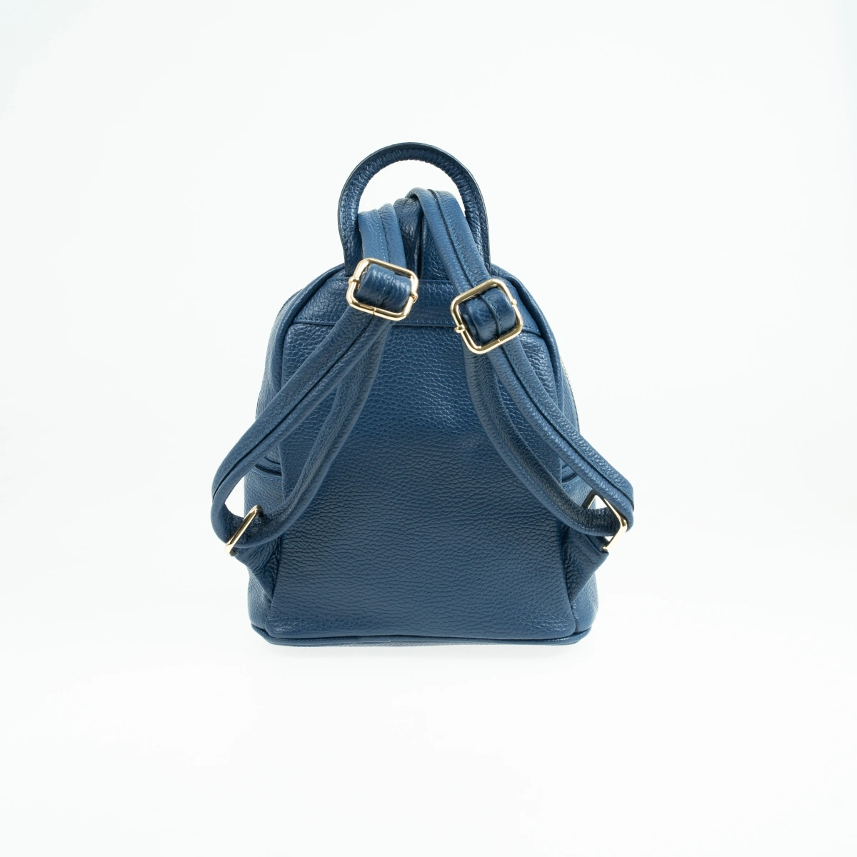 Rucsac dama din piele naturala Chiara Canotti CC1495, Albastru, Nr. 3, Bagsy