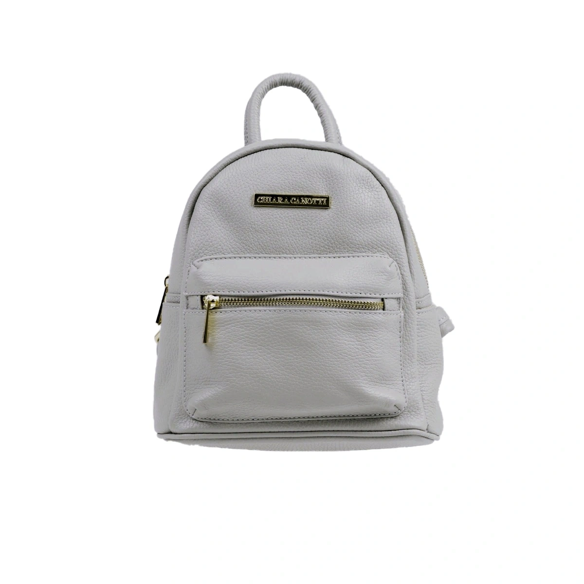 Rucsac dama din piele naturala Chiara Canotti CC1495, Gri, #1, Bagsy