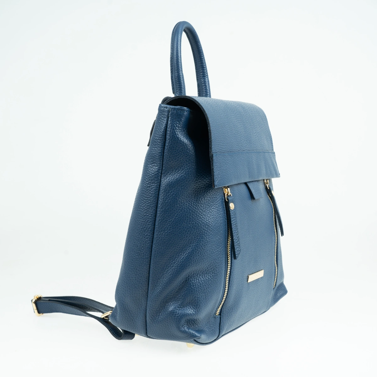 Rucsac dama din piele naturala Chiara Canotti CC1586, Albastru, #2, Bagsy