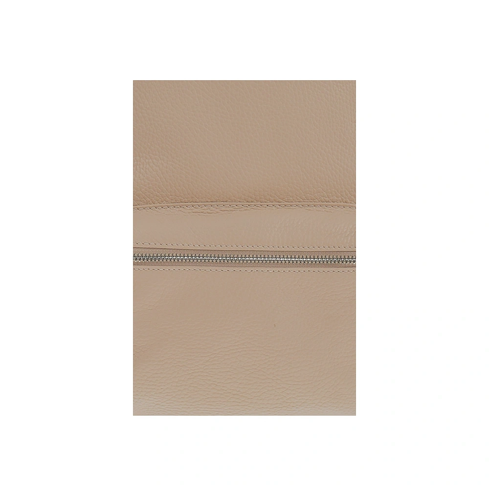 Rucsac dama din piele naturala Antonia Moretti AM1249, Grej, #4, Bagsy