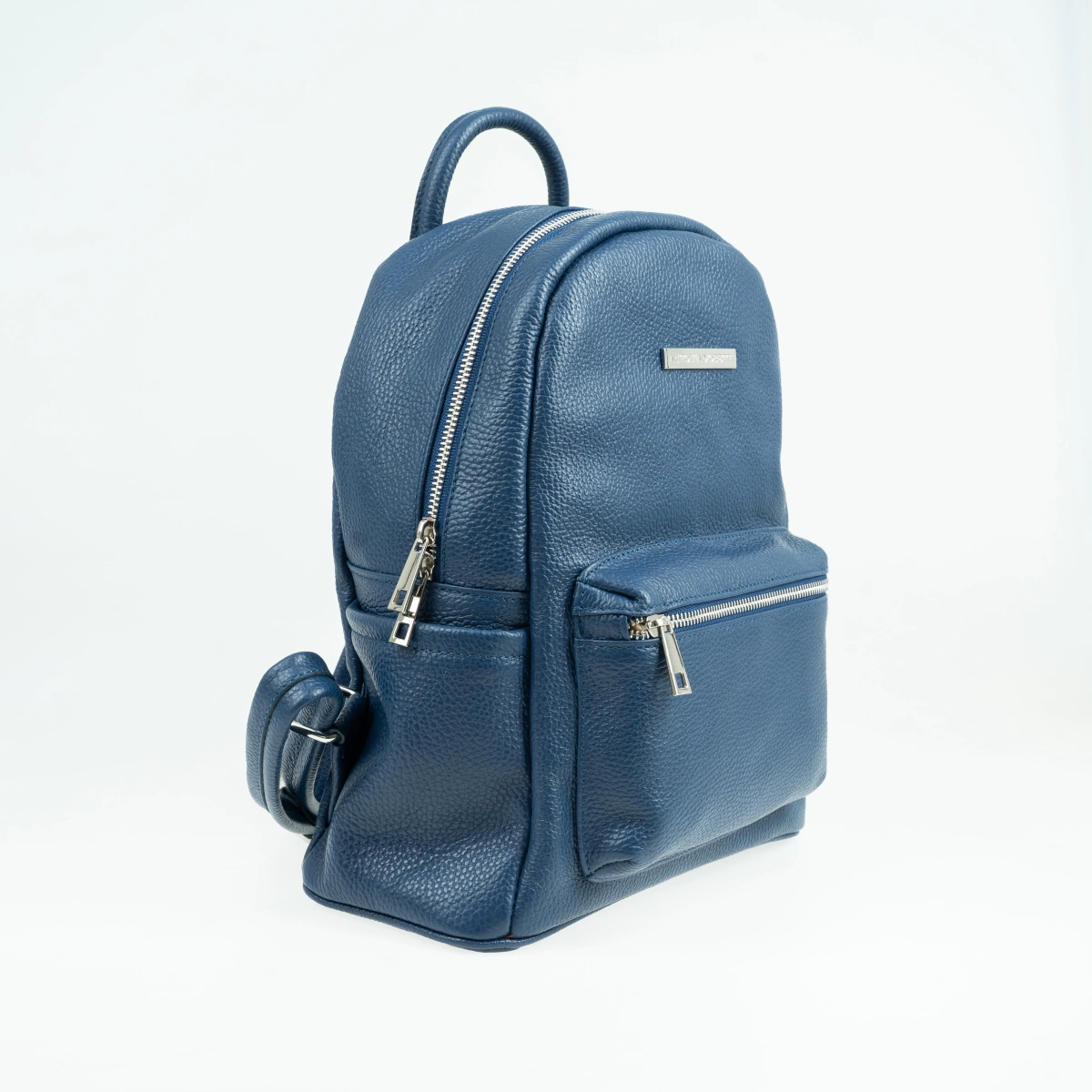 Rucsac dama din piele naturala Antonia Moretti AM1249, Albastru, #2, Bagsy