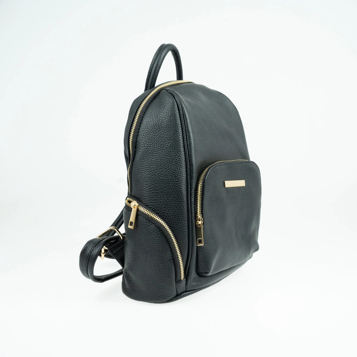 Rucsac dama din piele naturala Antonia Moretti AM1589, Negru, #2, Bagsy