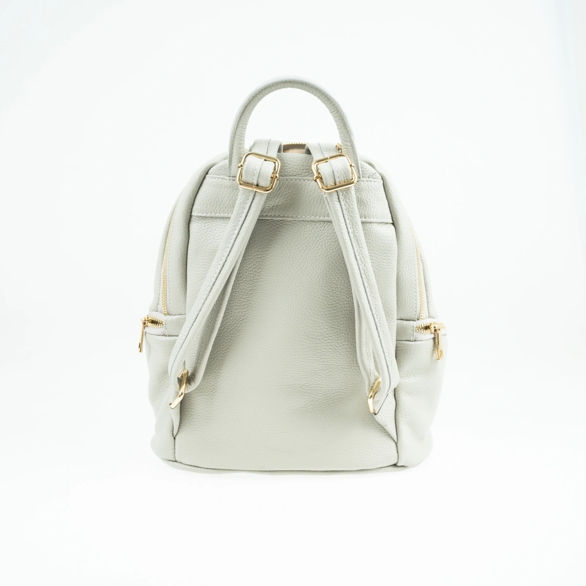 Rucsac dama din piele naturala Antonia Moretti AM1589, Gri, #3, Bagsy